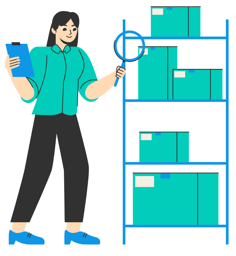 Medical inventory illustration
